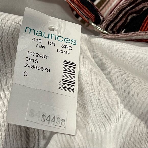 Maurice’s striped dress with straps - Picture 12 of 14